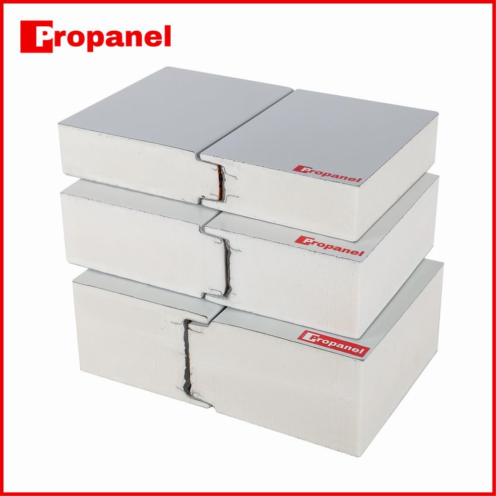 PU PIR sandwich panel connection sample